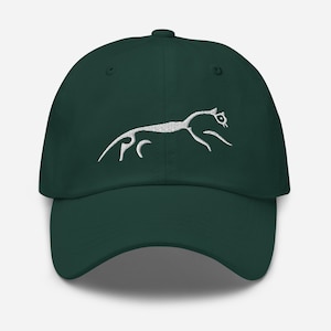 Uffington White Horse Art History Dad hat