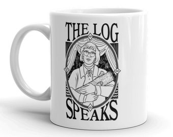 Twin Peaks The Log Speaks Mug