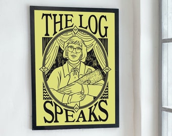 Twin Peaks The Log Speaks Giclee Print