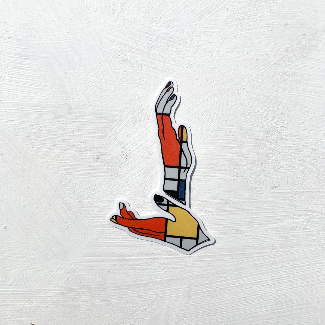 Mondrian Meanwhile Laura Palmer Sticker - Etsy