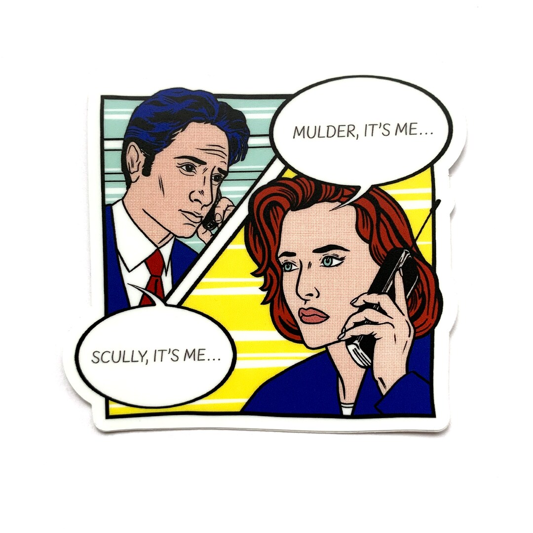 It's Me Xfiles Sticker Etsy