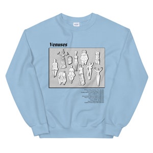 Font & Back Venuses Unisex Sweatshirt