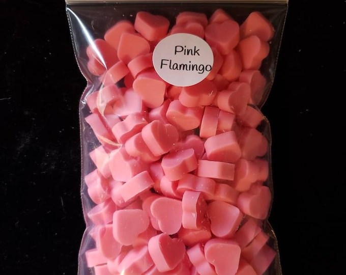 150 Heavily Scented Soy Wax Heart Melts (4X6 Bag)/Handmade/Made to Order/Many Scents to Choose From