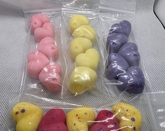 Melt My Heart Tarts/5 Heavily Scented/Hand Poured/Made To Order/Soy Wax