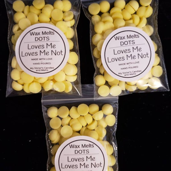 Floral Wax Melt DOTS/Heavily Scented/Soy Wax