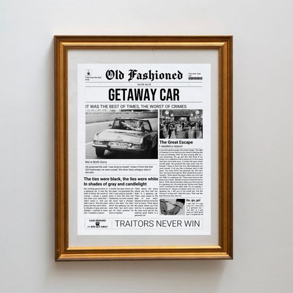 Getaway Car DIGITAL Print 