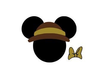 Safari Mickey / Minnie Mouse