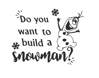 Build A Snowman Svg Etsy
