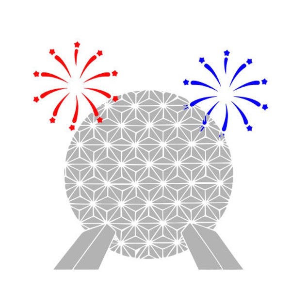 Epcot Geodesic Sphere  - spaceship earth svg