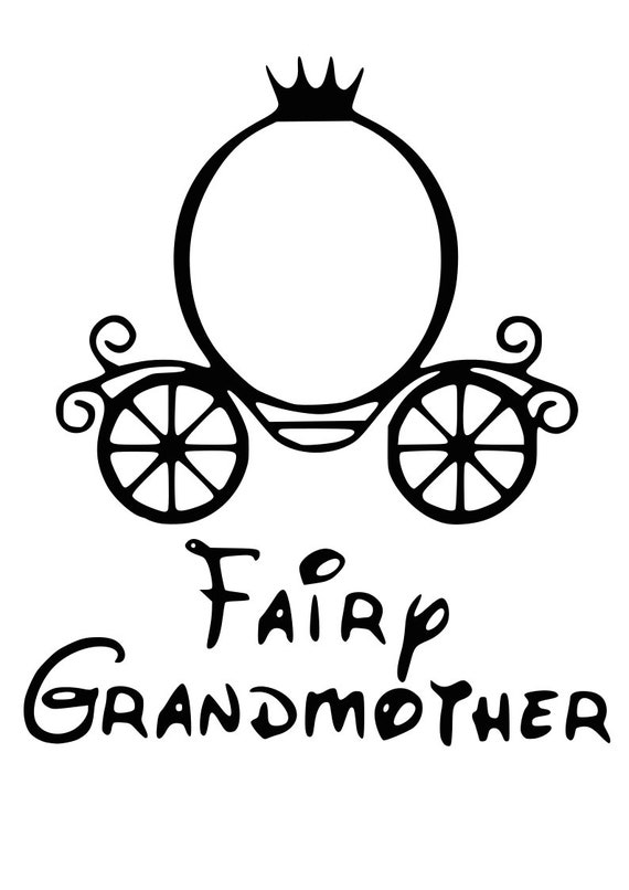 Download Fairy Grandmother monogram SVG | Etsy