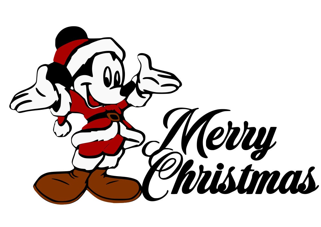 Joyeux Noël Mickey Mouse