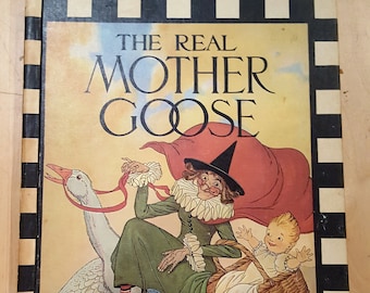 The Real Mother Goose-Blanche Fisher Wright-Rand McNally