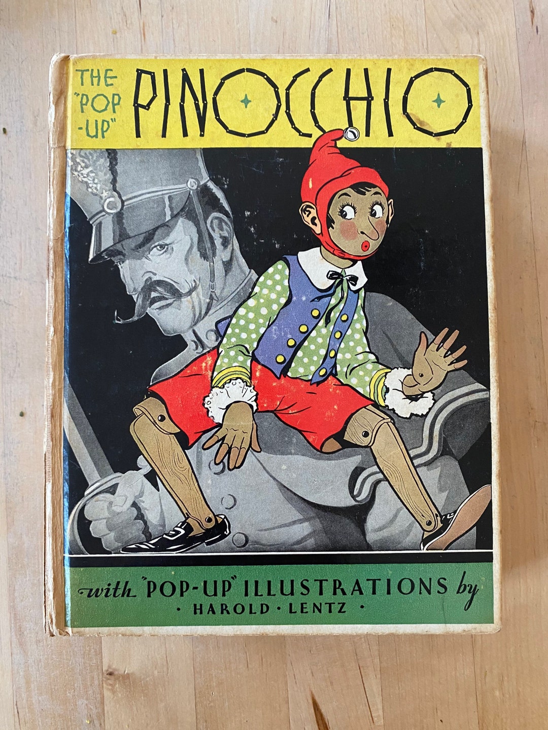 未使用】Pinocchio ポップアップ絵本