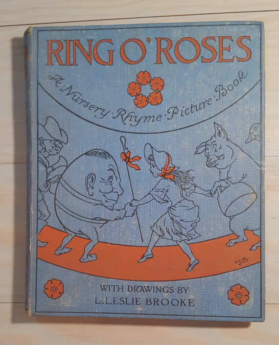 Ring O Roses A Nursery Rhyme Picture Book By L Leslie Brooke Etsy Ring O Roses A Nursery Rhyme Picture Book By L Leslie Brooke Etsy