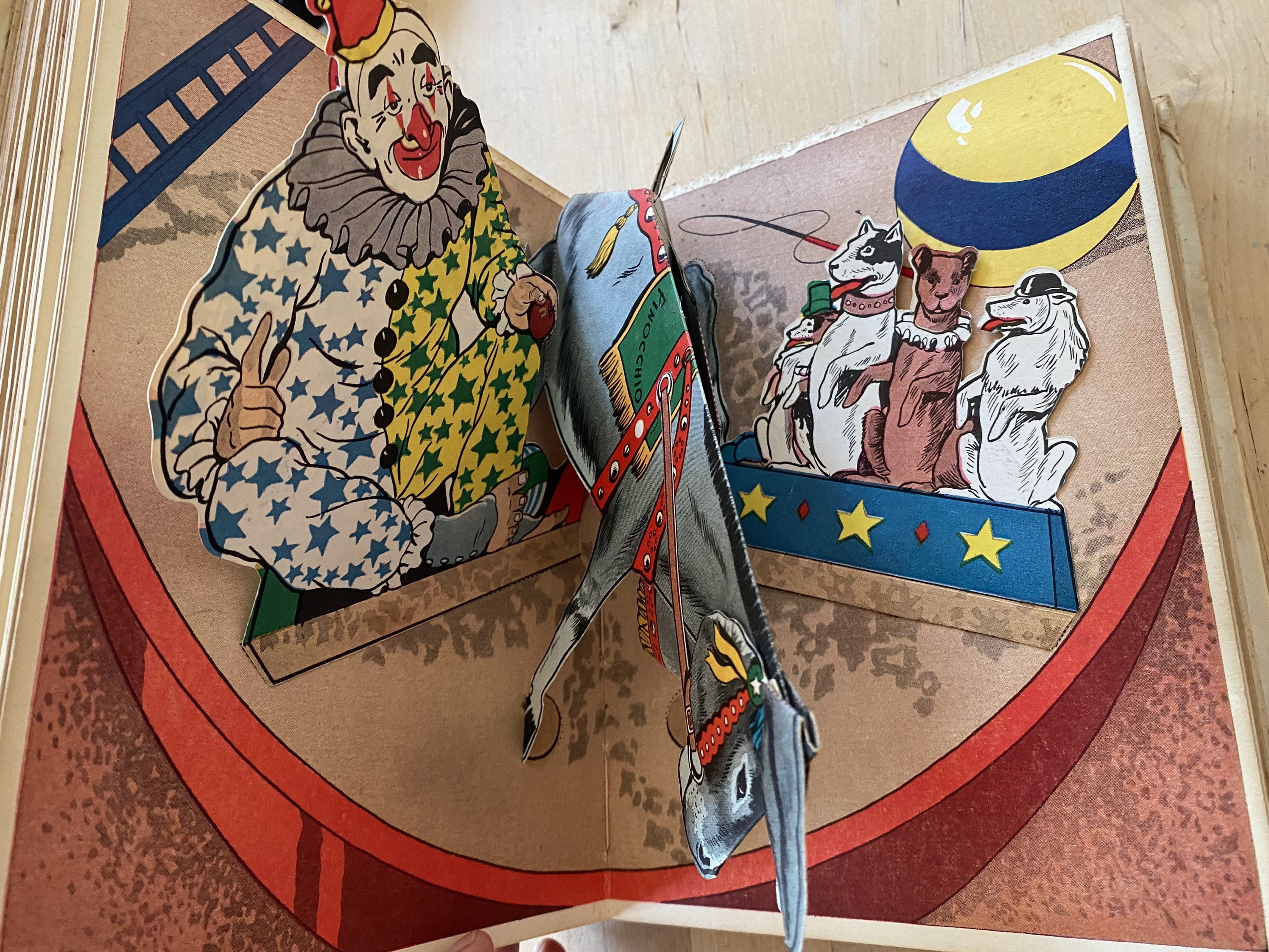 【未使用】Pinocchio ポップアップ絵本 The “pop-up” Pinocchio With “pop-up” Illustrations by Harold