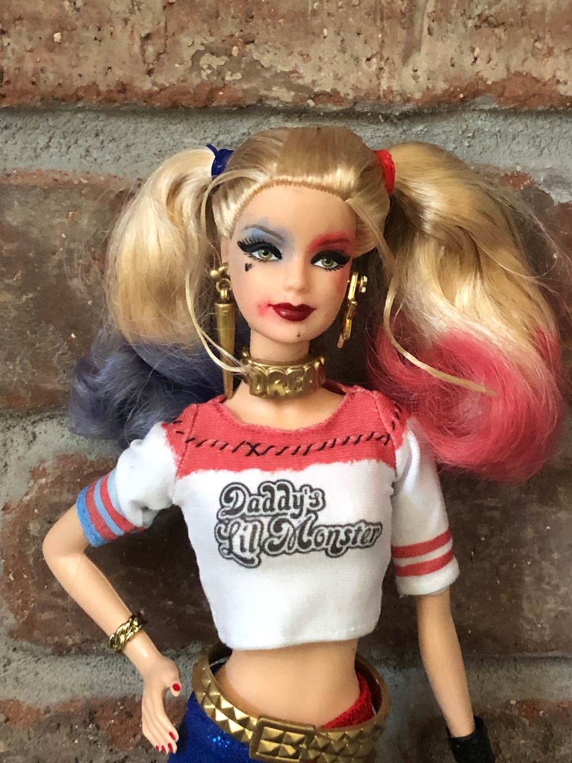 OOAK Harley Quinn Doll inspired by the movie SUICIDE SQUAD Etsy