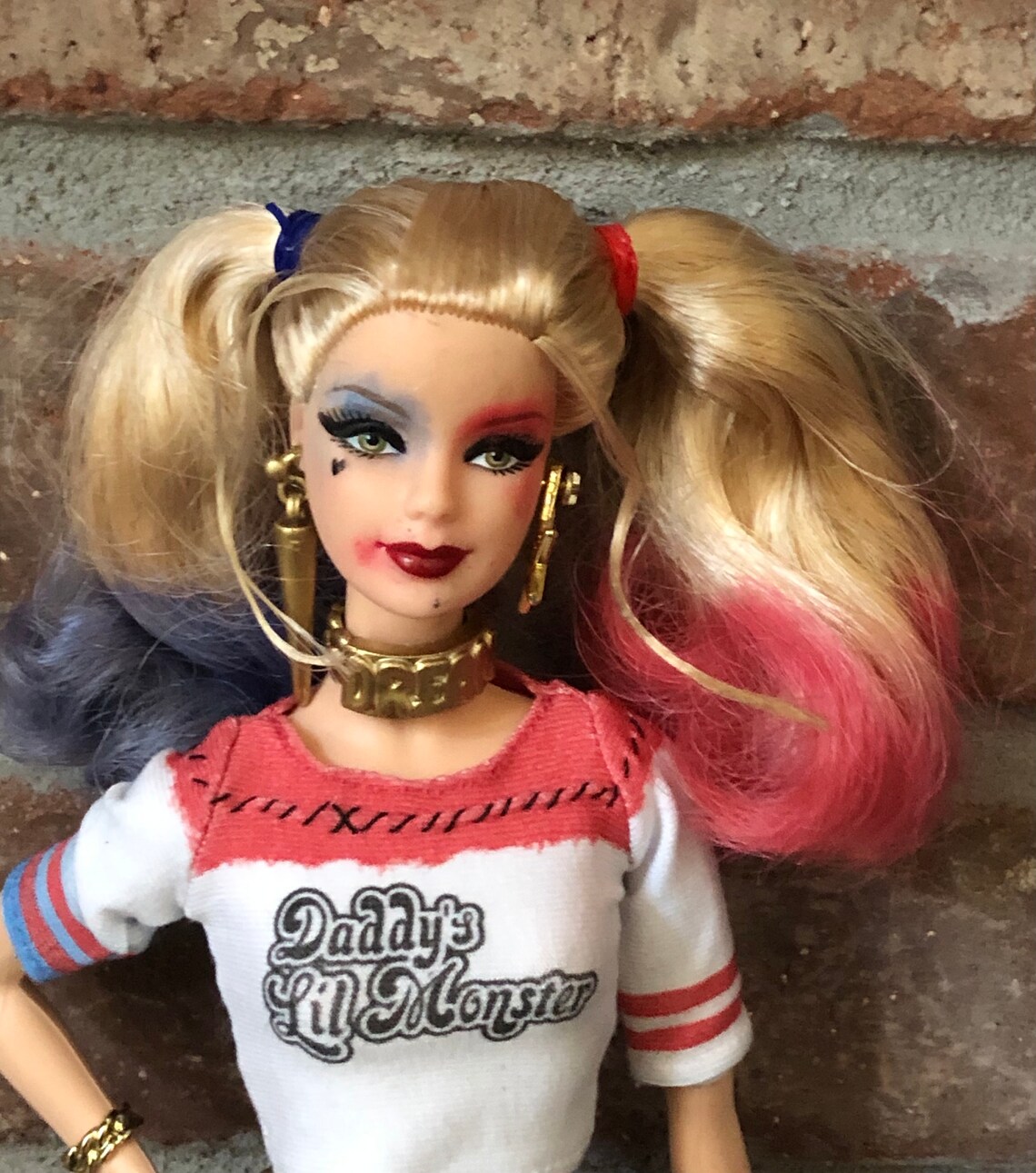 OOAK Harley Quinn Doll inspired by the movie SUICIDE SQUAD Etsy
