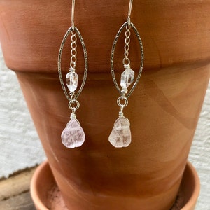 Kunzite and Herkimer