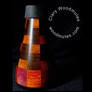 Trumpet Practice Mute (handmade wooden)