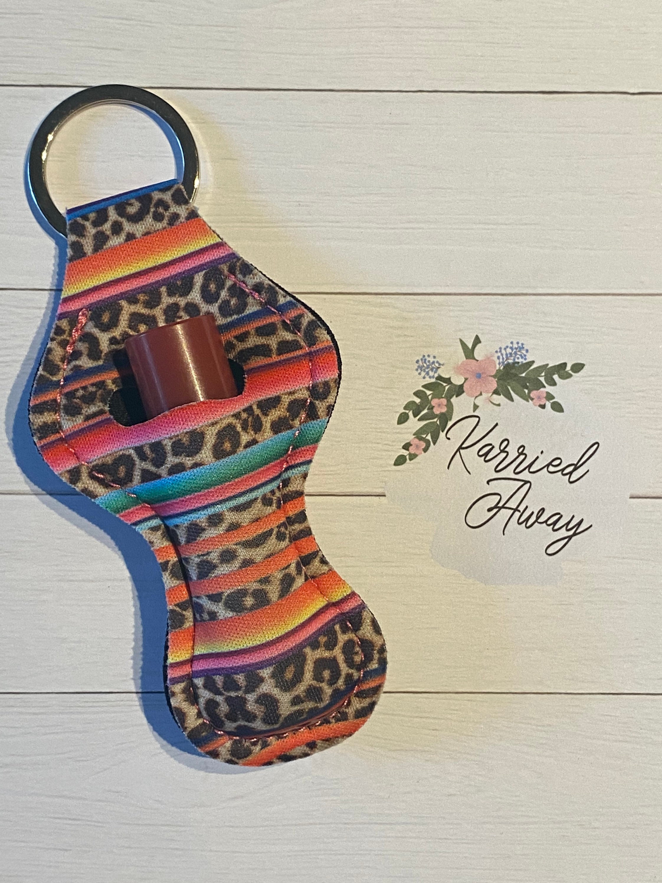 chapstick holder for badge