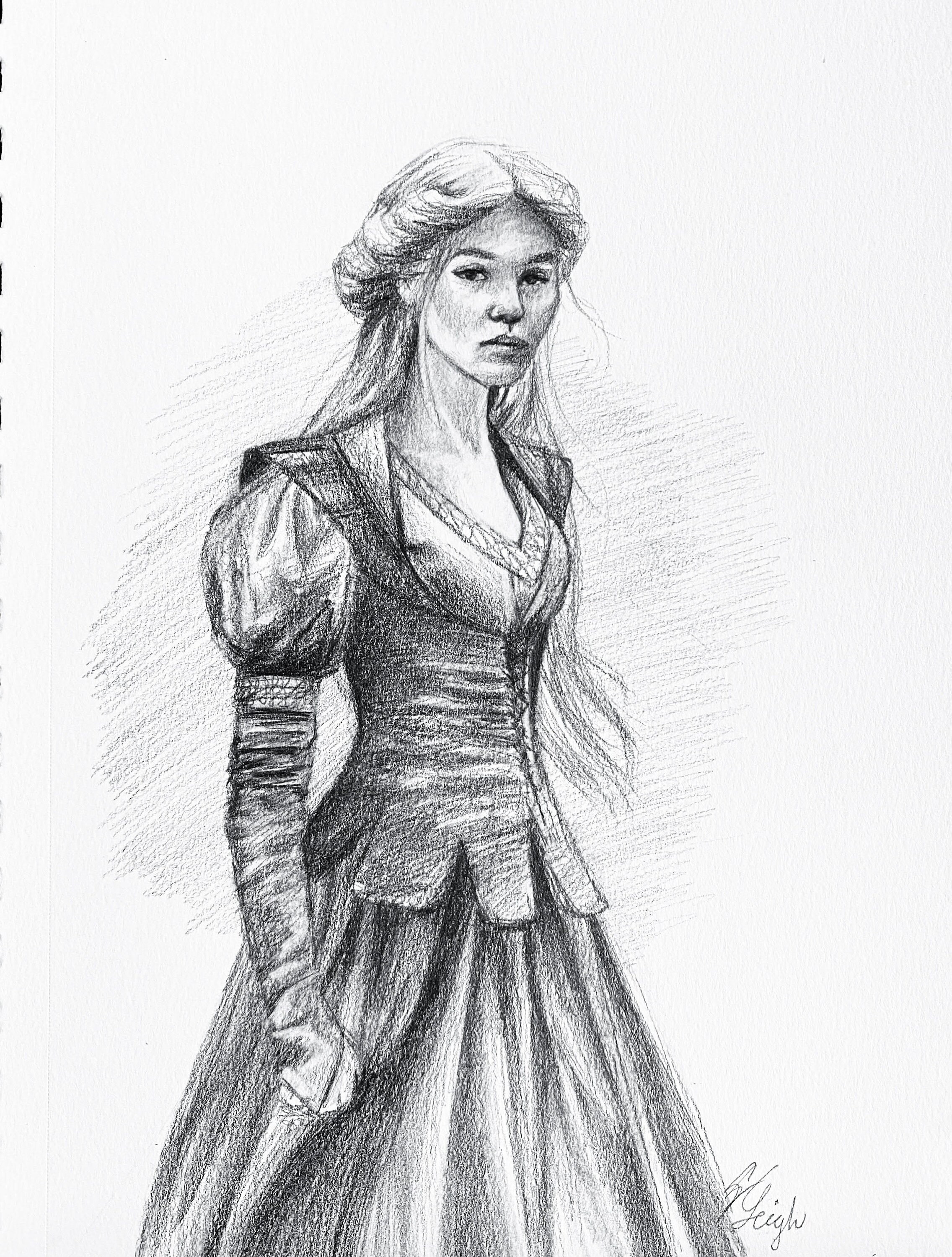Princess Sceth Princess Sketch - Etsy