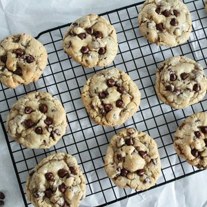 Soft Baked Chocolate Chip Cookies, Holiday Gifts, Edible Gifts, Cookie Care Package, Gourmet Gift Basket, Care Package, Christmas