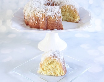 Coconut Rum Cake, Caribbean Rum Cake, Holiday Rum Cake, Edible Gifts, Care Package, Food Gifts, Holiday Gift, Christmas