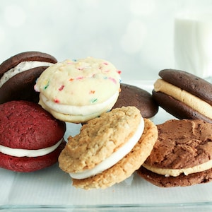 Whoopie Pie 2 Flavor Dozen, Snack Cakes, Whoopie Pies, Holiday Gifts, Cookie Gifts, Care Package, Food Gifts, Mother’s Day, Christmas