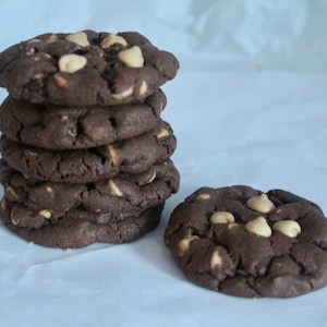 Double Chocolate Peanut Butter Chip Cookies, Cookie Gifts, Edible Gifts, Holiday Gift, Care Package, Holiday Cookies, Christmas