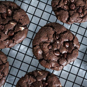 Soft Baked Triple Chocolate Cookies, Cookie Gifts, Edible Gifts, Holiday Gift, Care Package, Holiday Cookies, Mother’s Day