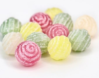 Andy Anand Sugar-Free Hard Candy Spirals. Sweetened With Stevia. The Assortment Contains Five Different Flavors Birthday Father Day 1 lbs