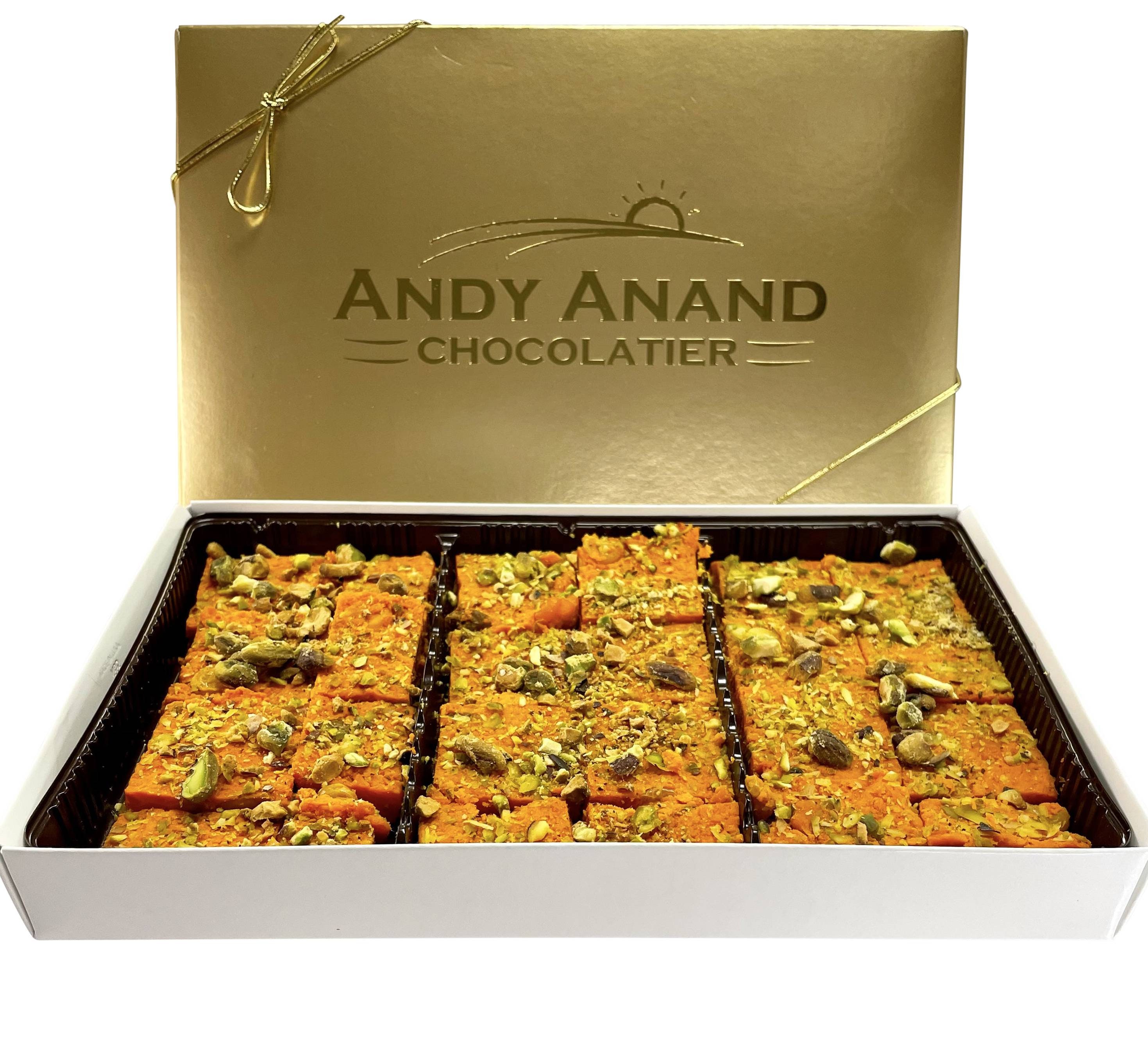 Delicious Carrot Cake Fudge Gajar Halwa Gluten Free Gift Box Etsy