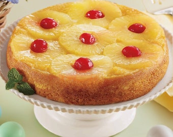 Andy Anand Classic Pineapple Upside-Down Cake, Now Gluten-Free! Infused with Caribbean Rum Flavor - 2.4 lbs