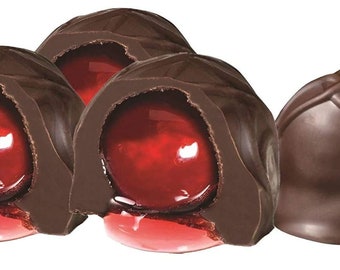 Andy Anand (48 Pcs) Sugar Free Dark Chocolate Cherry Cordials Truffles, Decadent