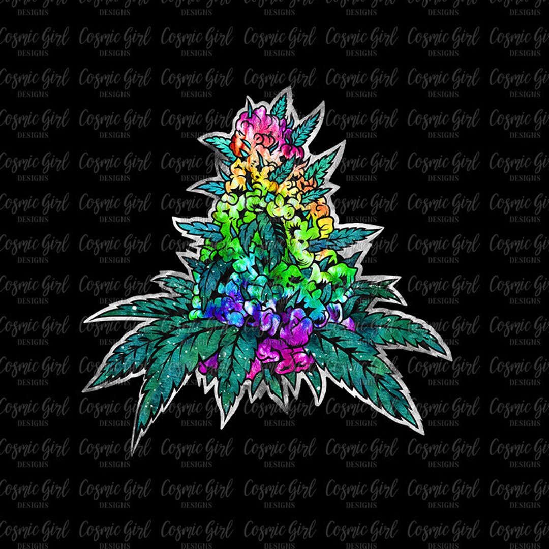 Cannabis Sublimation Design Template Kush Festival 420 Rainbow - Etsy