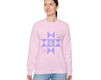 Cox Homestead Patchwork Sweatshirt