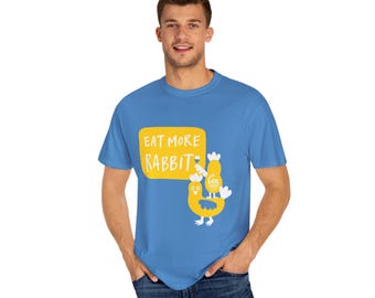 Eat More Rabbit- Adult T-shirt