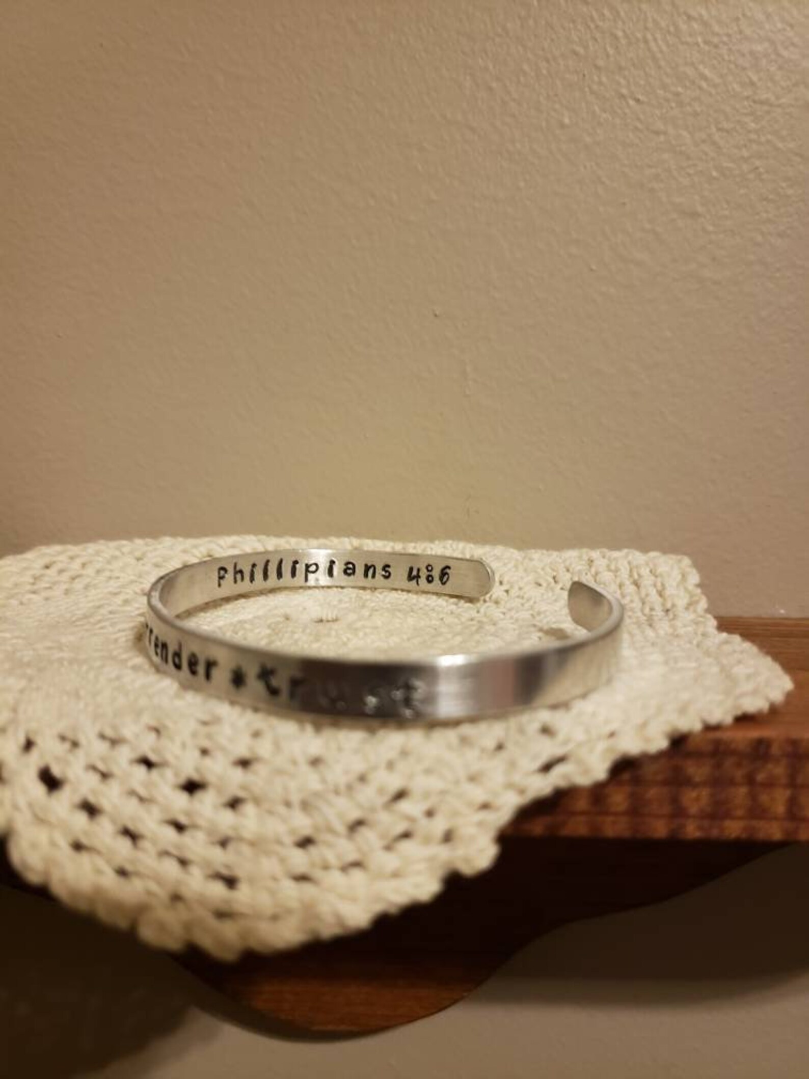 Personalized Bible Verse Bracelet | Etsy