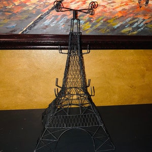 Wire sculpture eiffel tower - Etsy 日本