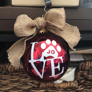 Personalized Pet Ornament