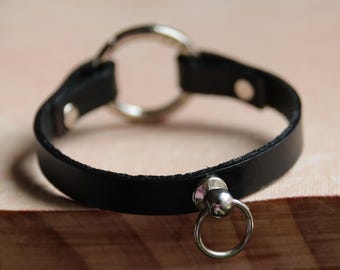 Custom Engraved Submissive BDSM Bracelet, Personalized Leather Slave Bracelet, Male Slave Jewelry,Personalized Valentine's Day gift, gift