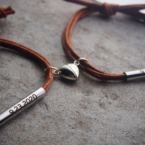 Bracelets Couples Bracelet Couple Etsy