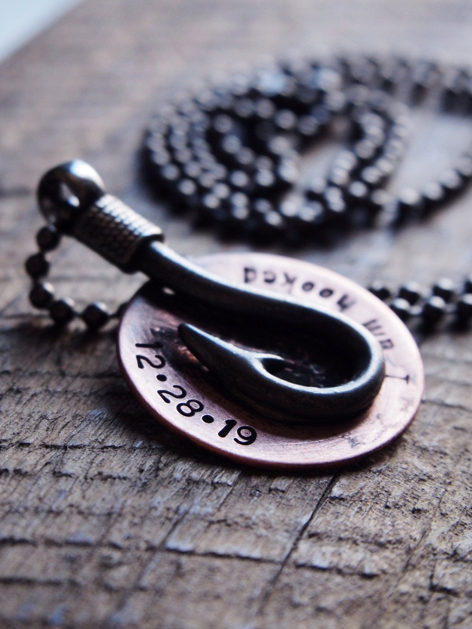 Personalized Mens Necklace Personalized Gifts for Him Mens Etsy