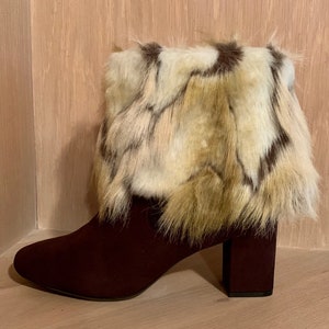 Brandy Fox Faux Fur Boot Cuffs