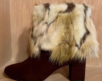 Brandy Fox Faux Fur Boot Cuffs