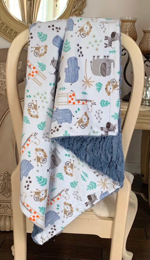 Handmade Luxury MINKY Blanket Minky Baby Blanketmighty Etsy