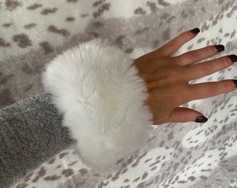 Faux Fur Wrist Cuffs