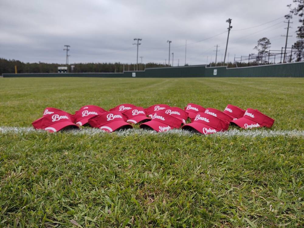 Personalized Team Softball Sun Visors Customized Baseball Etsy Canada