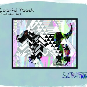 Colorful Pooch
