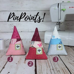 Pin Points - Emery Sand Pin Cushion With Handy Pocket